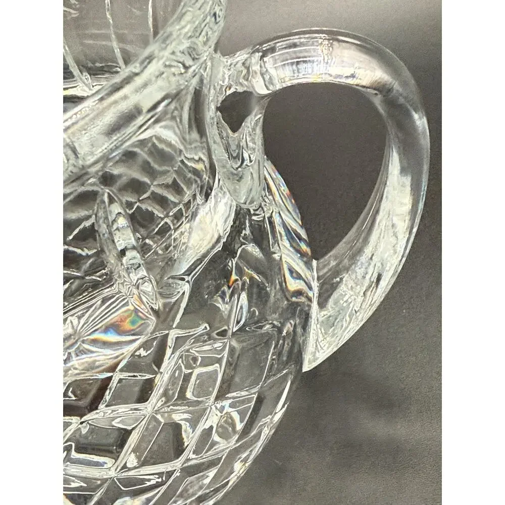 ✨ FTD Crystal FTY2 20 oz Pitcher – Cut Crystal Creamer Syrup Server 4.5”